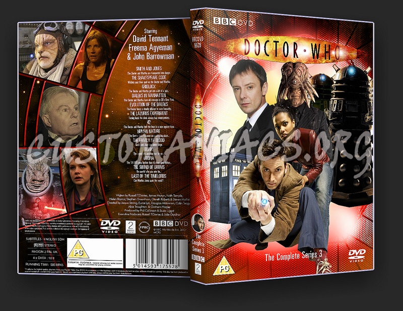 Doctor Who Series Three dvd cover