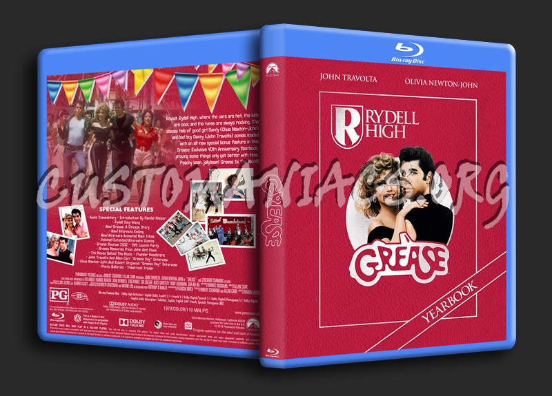 Grease dvd cover