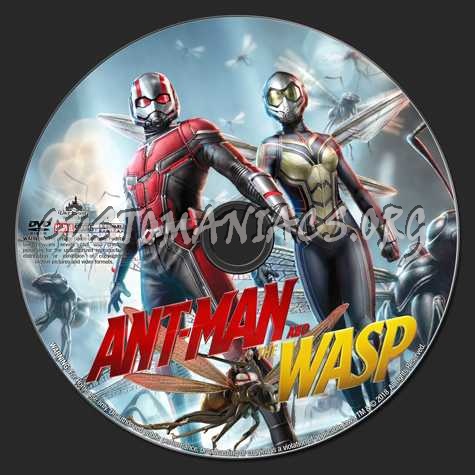 Ant-Man And The Wasp (2018) dvd label