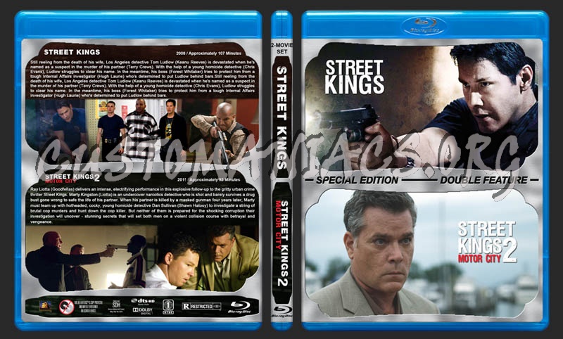 Street Kings Double Feature blu-ray cover