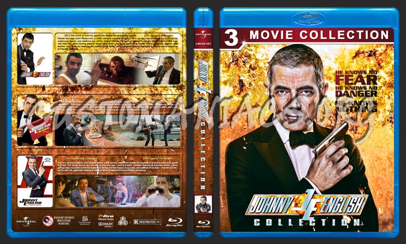 Johnny English Collection blu-ray cover