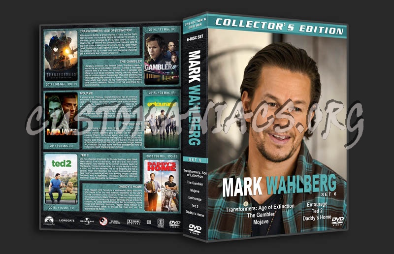 Mark Wahlberg Collection - Set 6 dvd cover