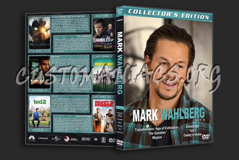 Mark Wahlberg Collection - Set 6 dvd cover