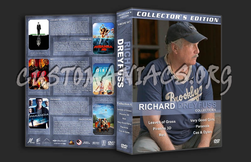 Richard Dreyfuss Collection 6 dvd cover