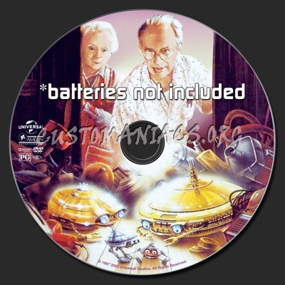 Batteries Not Included dvd label