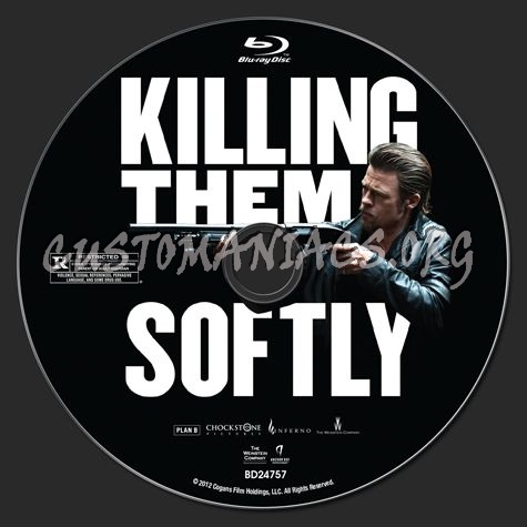 Killing Them Softly blu-ray label