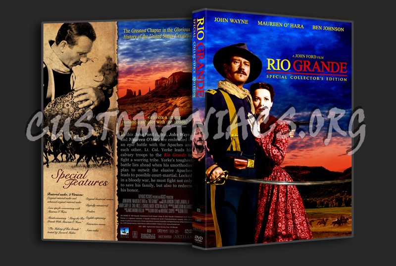 Rio Grande dvd cover