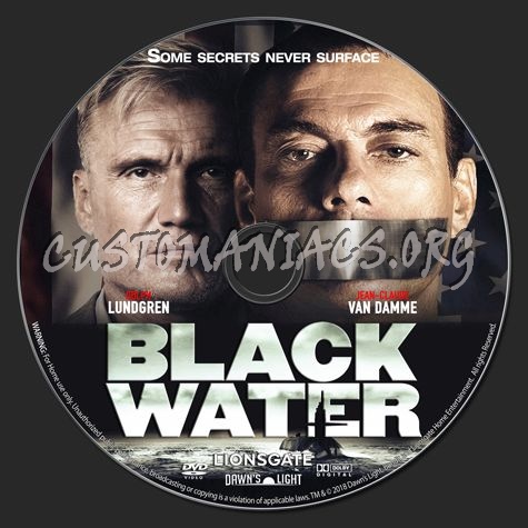 Black Water (2018) dvd label