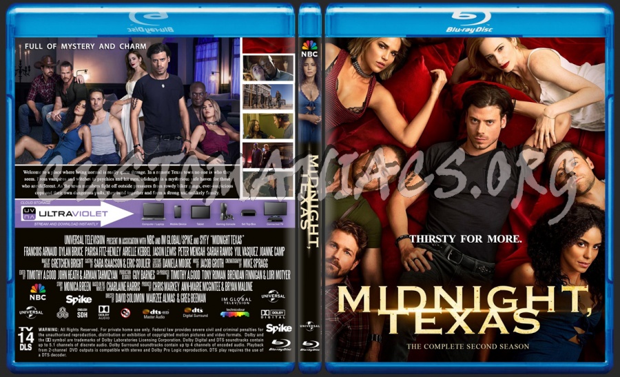 Midnight Texas Season 2 Blu Ray Cover Dvd Covers Labels By Customaniacs Id 254720 Free Download Highres Blu Ray Cover