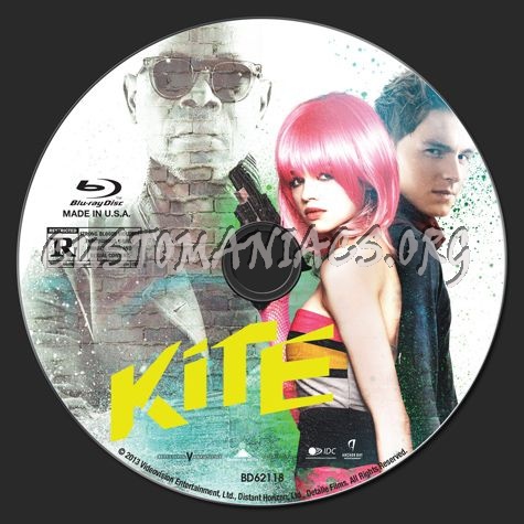 Kite blu-ray label