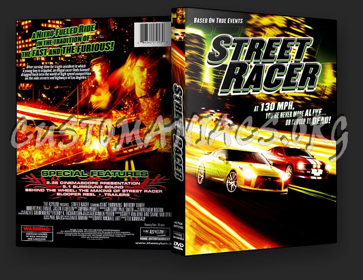 Street Racer dvd cover