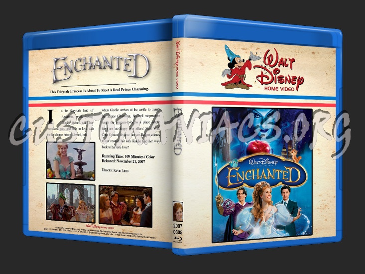 Enchanted blu-ray cover