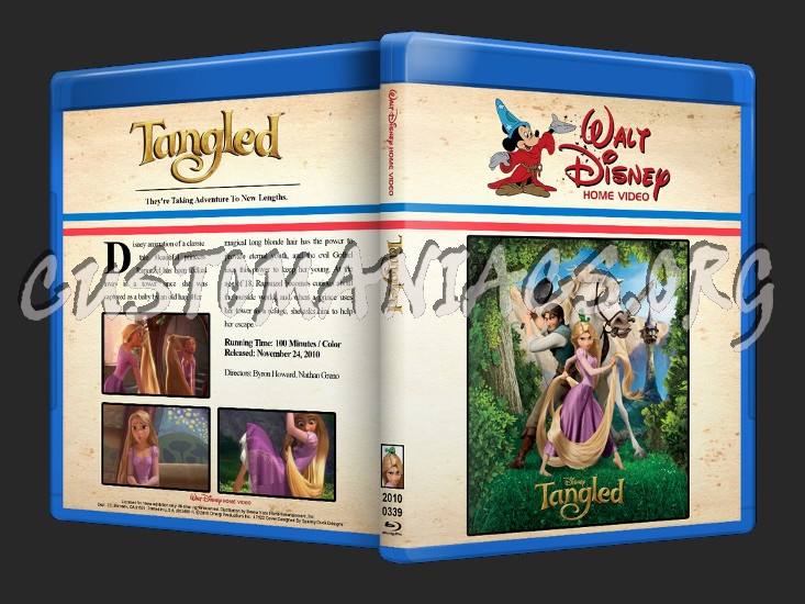 Tangled blu-ray cover