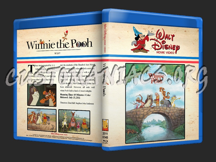 Winnie The Pooh blu-ray cover