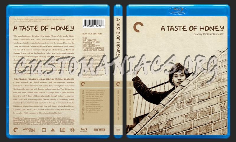 829 - A Taste of Honey blu-ray cover