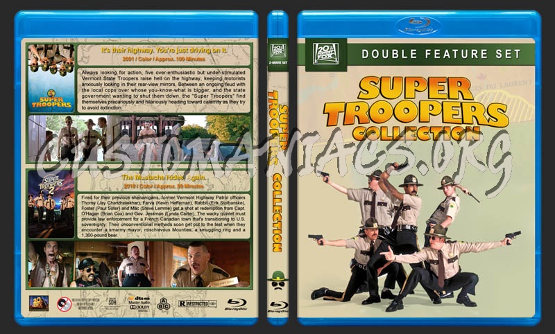Super Troopers Collection blu-ray cover