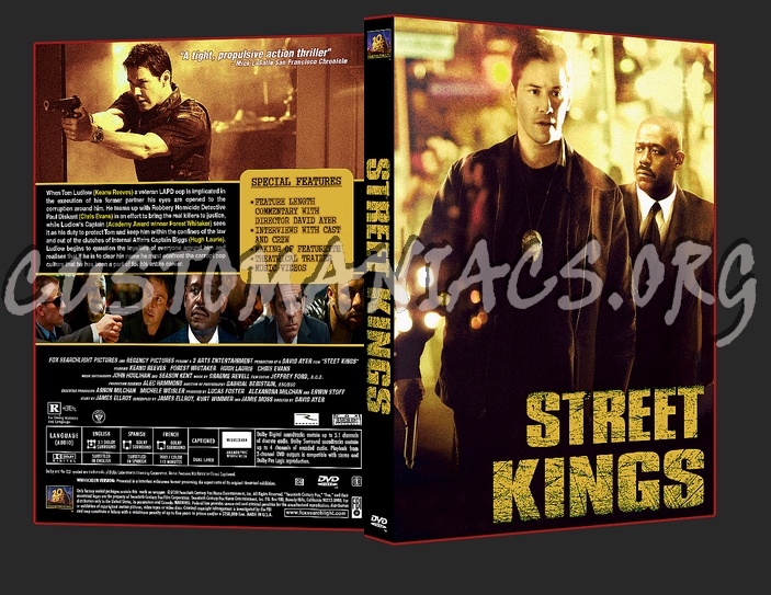 Street kings dvd cover