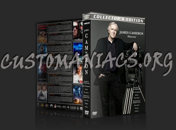 James Cameron Collection dvd cover