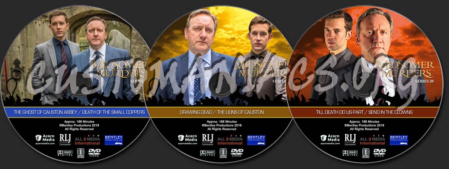 Midsomer Murders - Series 20 dvd label