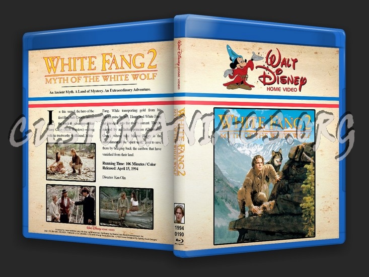 White Fang 2 blu-ray cover - DVD Covers & Labels by Customaniacs, id ...