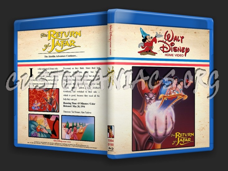 Return of Jafar blu-ray cover