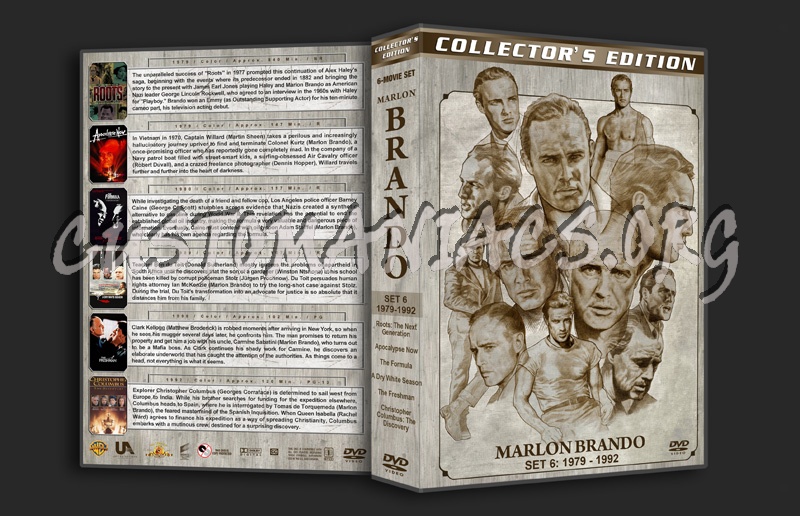 Marlon Brando Filmography - Set 6 (1979-1992) dvd cover