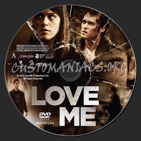 Love Me dvd label