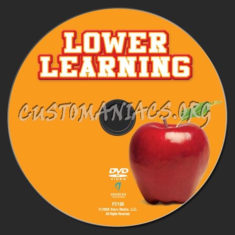 Lower Learning dvd label