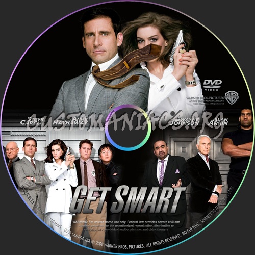 Get Smart dvd label