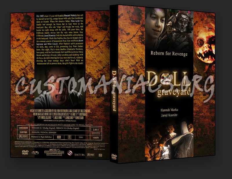 Doll Graveyard dvd cover DVD Covers & Labels by Customaniacs, id