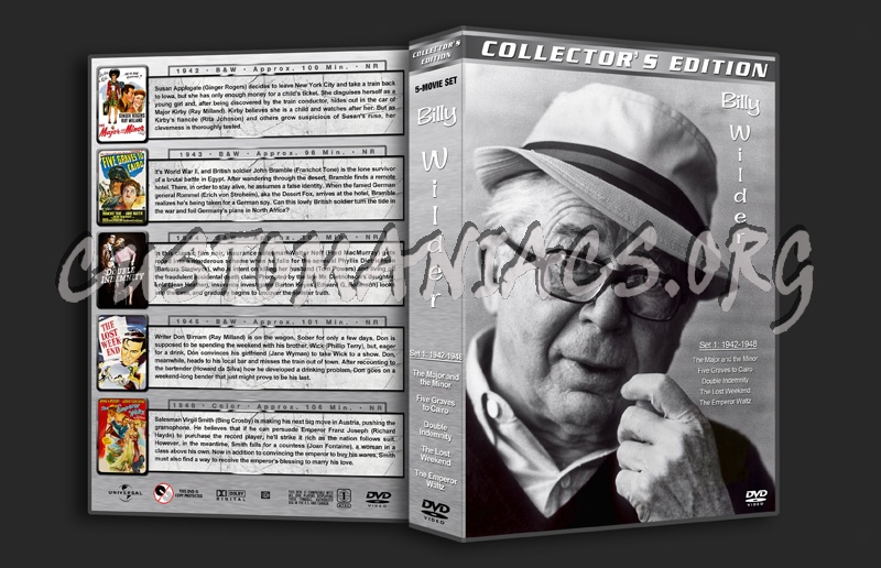 Billy Wilder Directors Collection - Set 1 (1942-1948) dvd cover