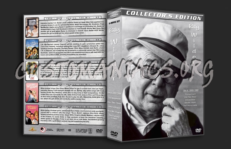 Billy Wilder Directors Collection - Set 4 (1960-1966) dvd cover