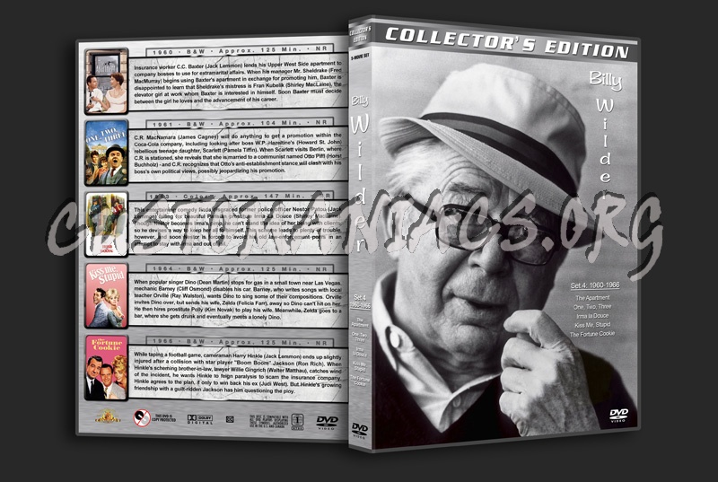 Billy Wilder Directors Collection - Set 4 (1960-1966) dvd cover