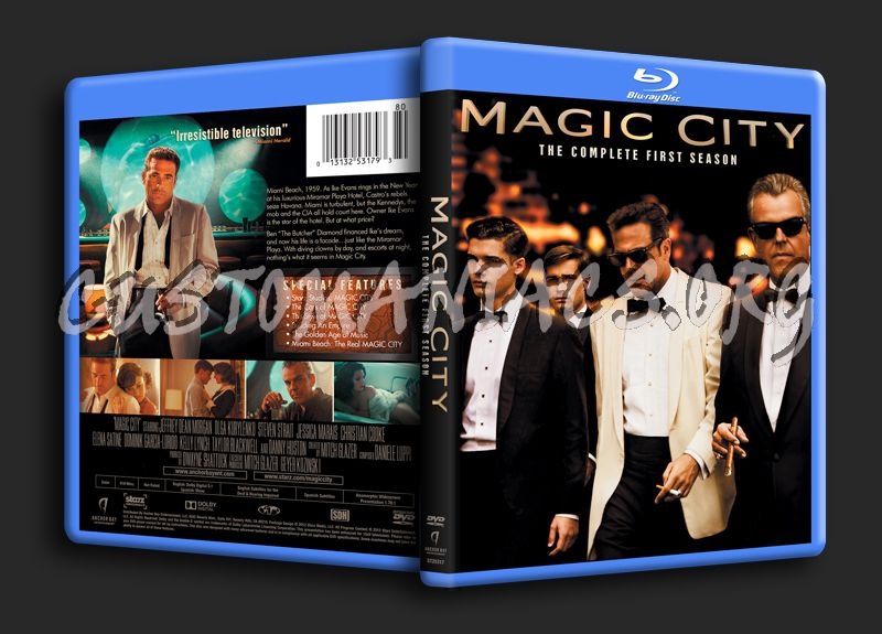 Magic City Season 1 blu-ray cover