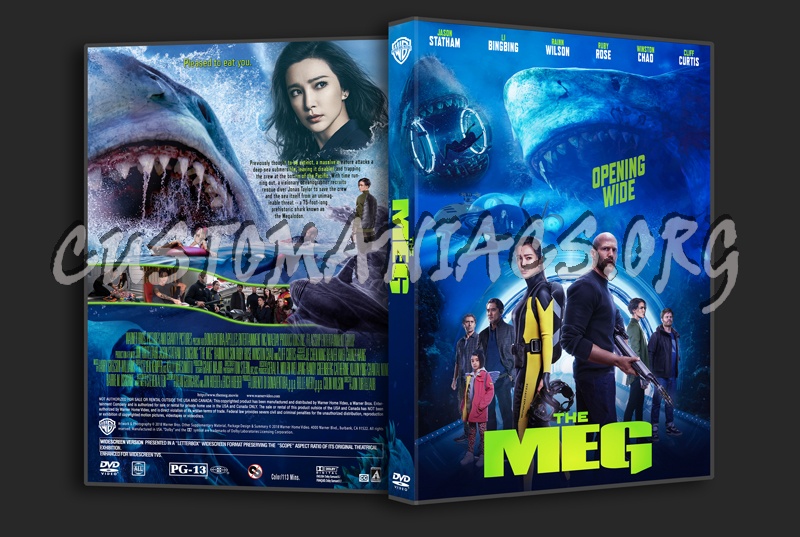 The Meg dvd cover