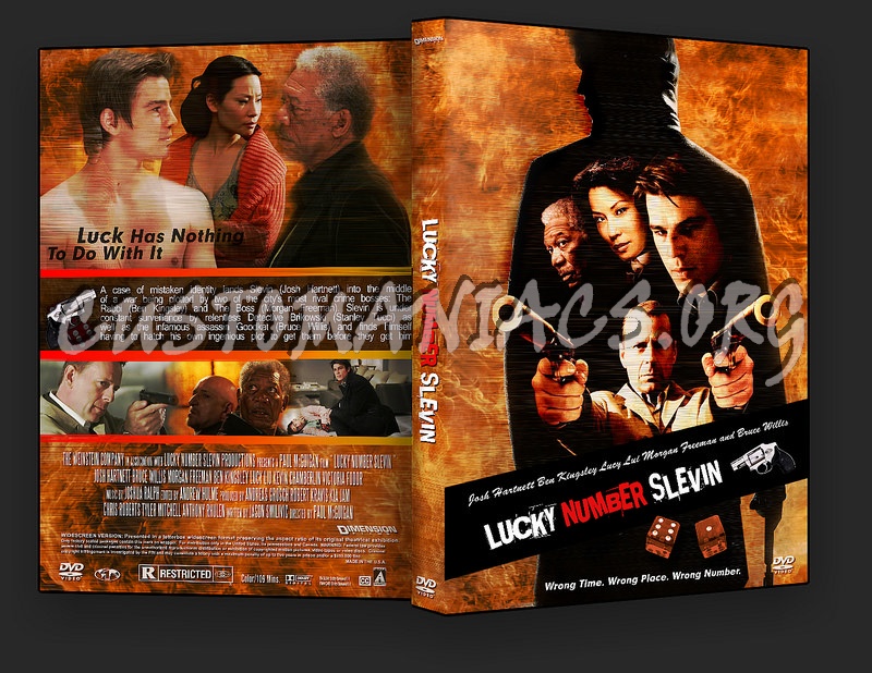 Lucky Number Slevin dvd cover