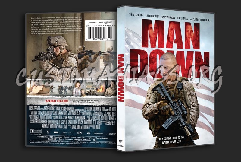 Man Down dvd cover