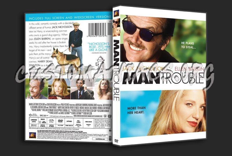 Man Trouble dvd cover