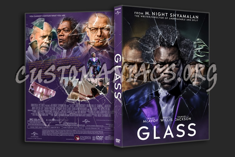 Glass dvd cover