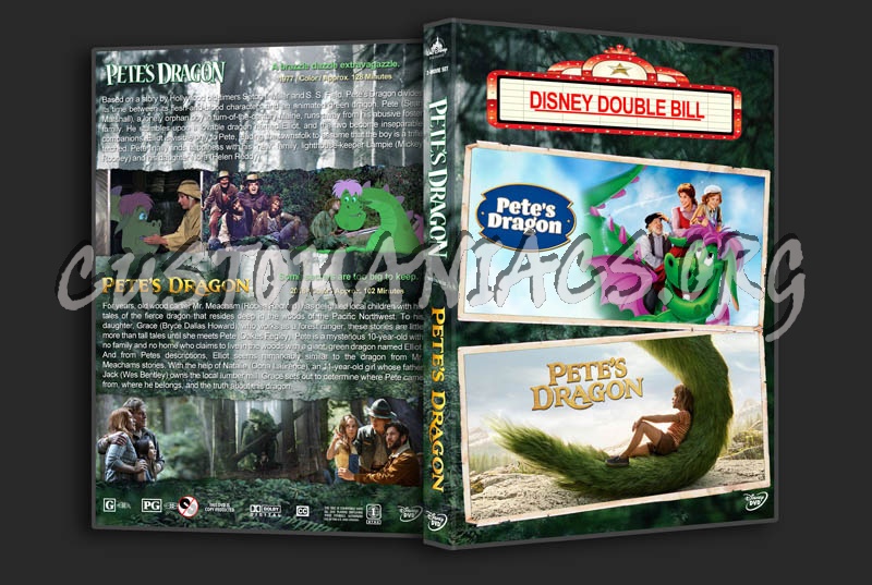 Petes Dragon Double Feature dvd cover