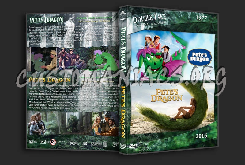 Petes Dragon Double Feature dvd cover