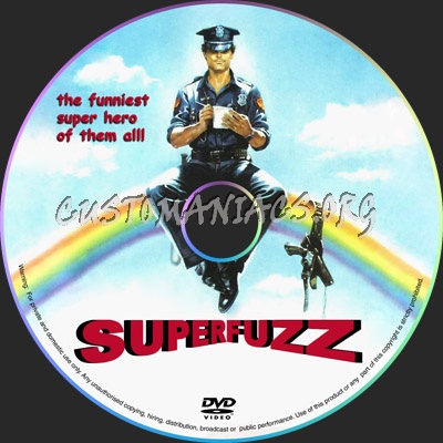 Super Fuzz dvd label