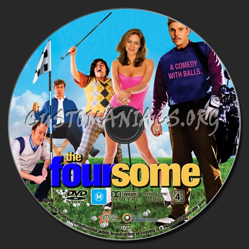 The Foursome dvd label