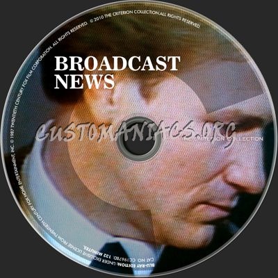 552 - Broadcast News dvd label