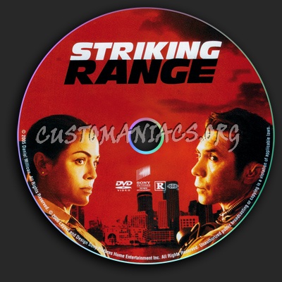 Striking Range dvd label