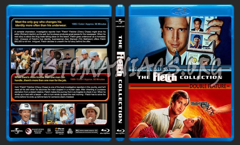 The Fletch Collection blu-ray cover