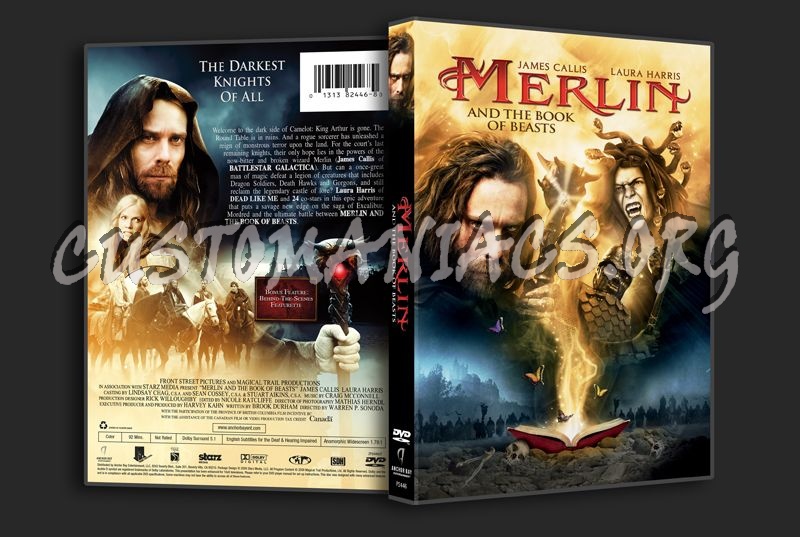 Merlin and the Book of Beasts dvd cover