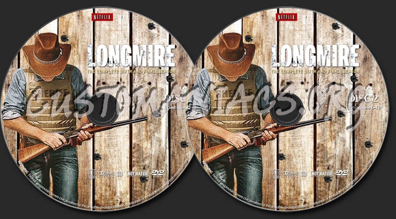 Longmire - Season 6 dvd label