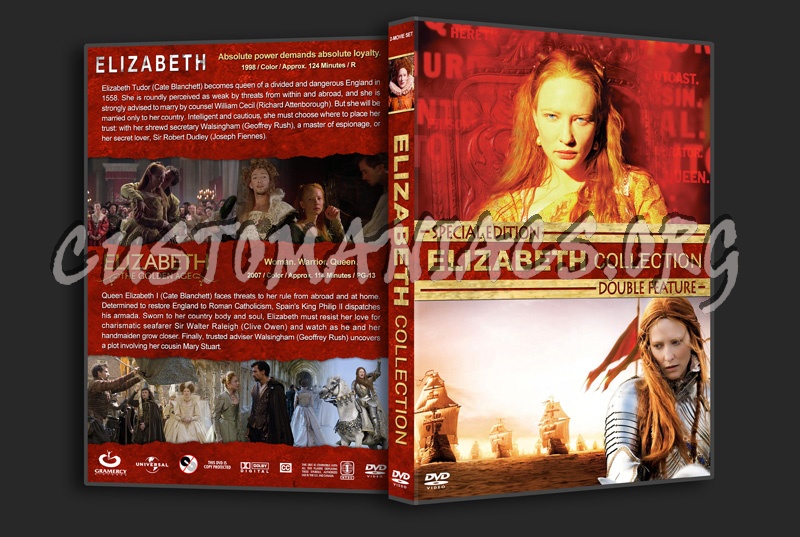 Elizabeth Collection dvd cover