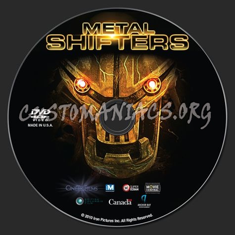 Metal Shifters dvd label